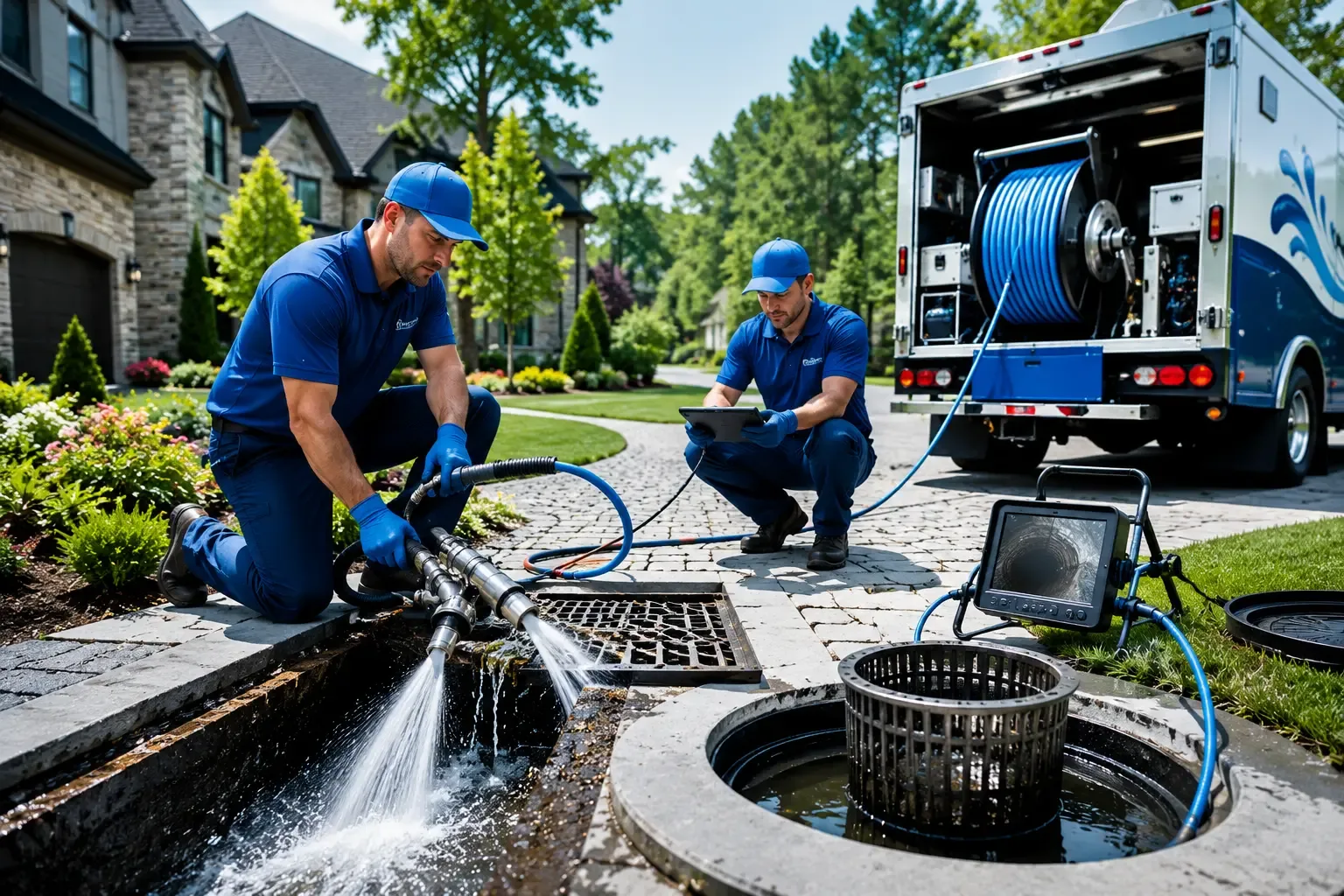 Local outdoor drain cleaning professionals in Thornton, WV