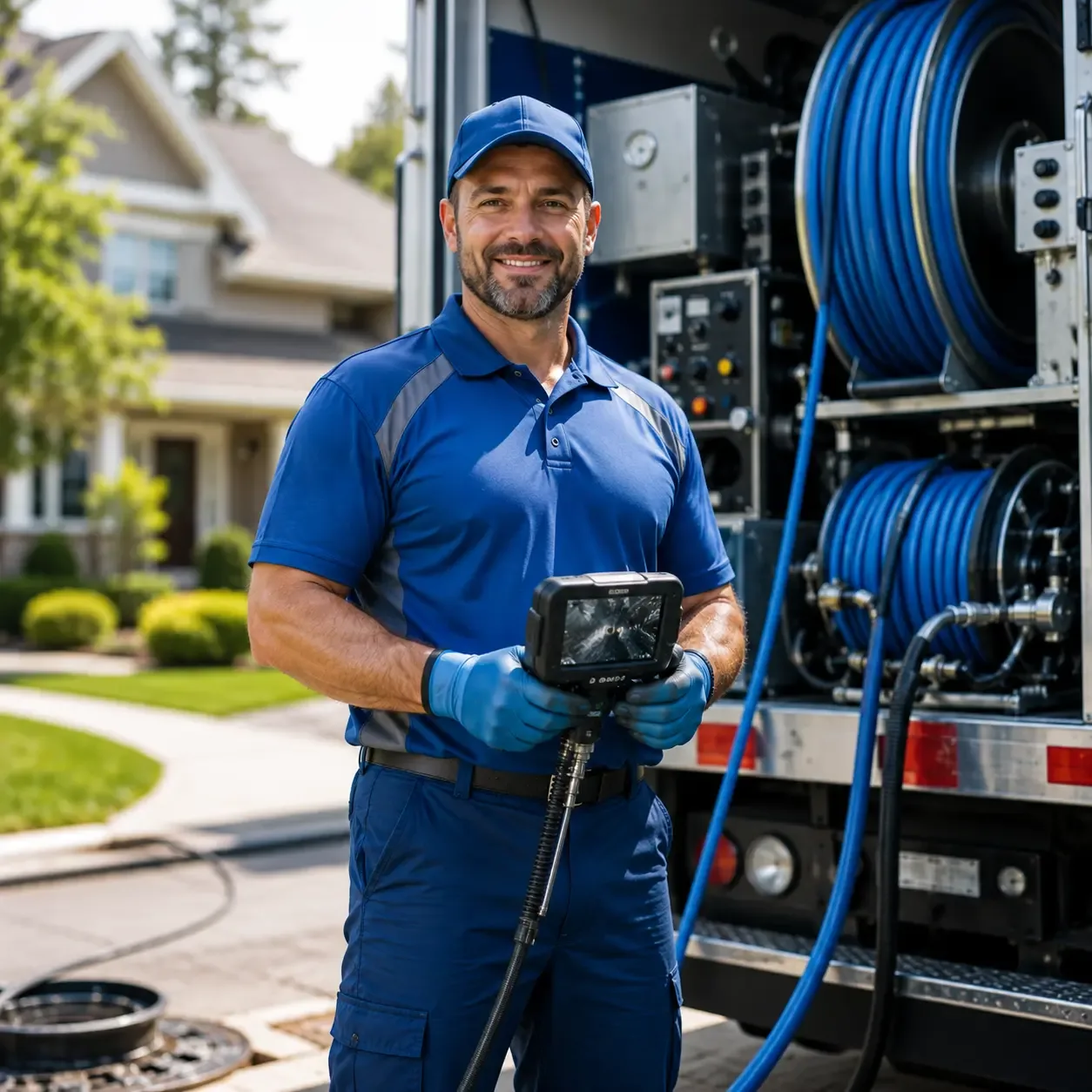 Local outdoor drain cleaning specialists in Thornton, WV